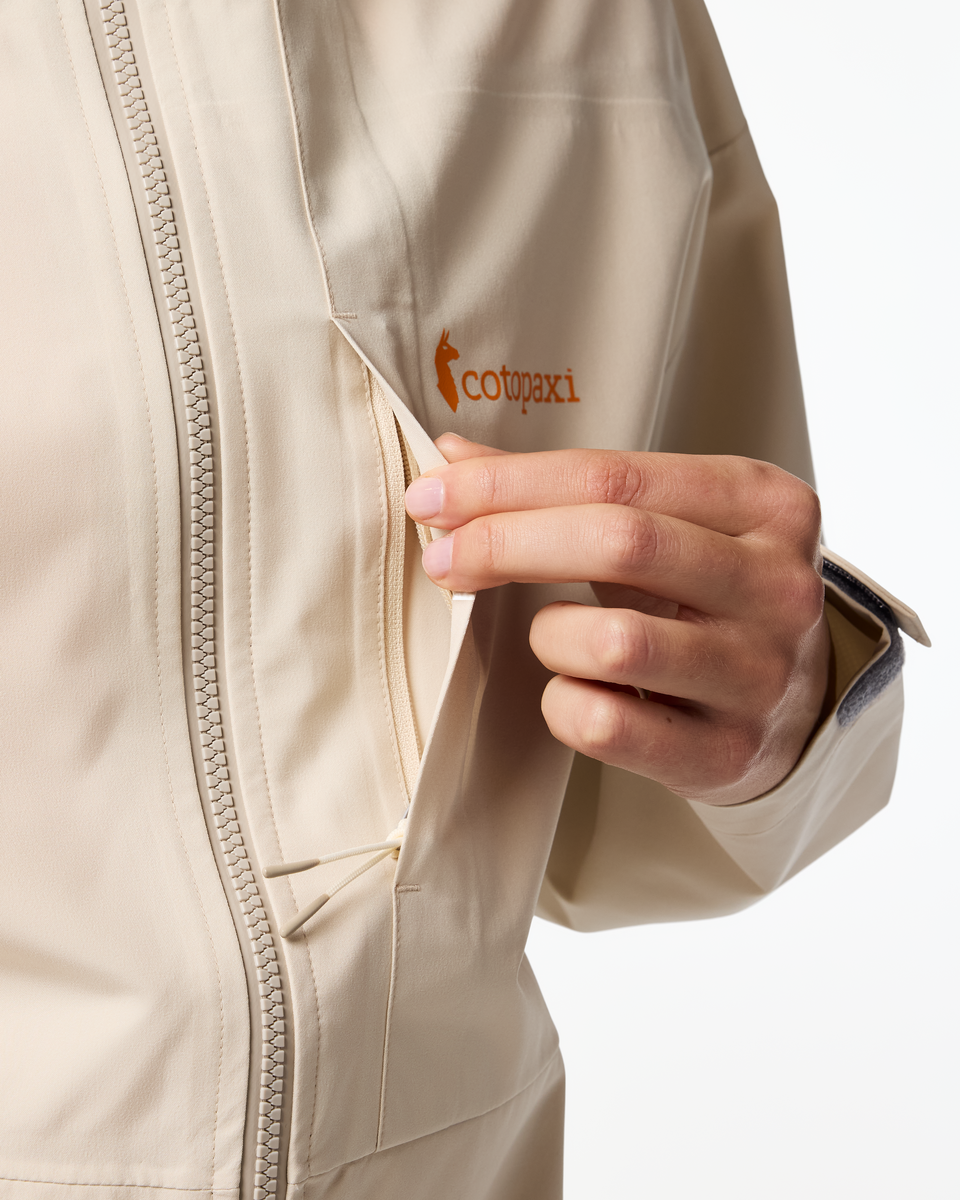Cielo Rain Jacket - Women's - Cotopaxi Cream - US 2145