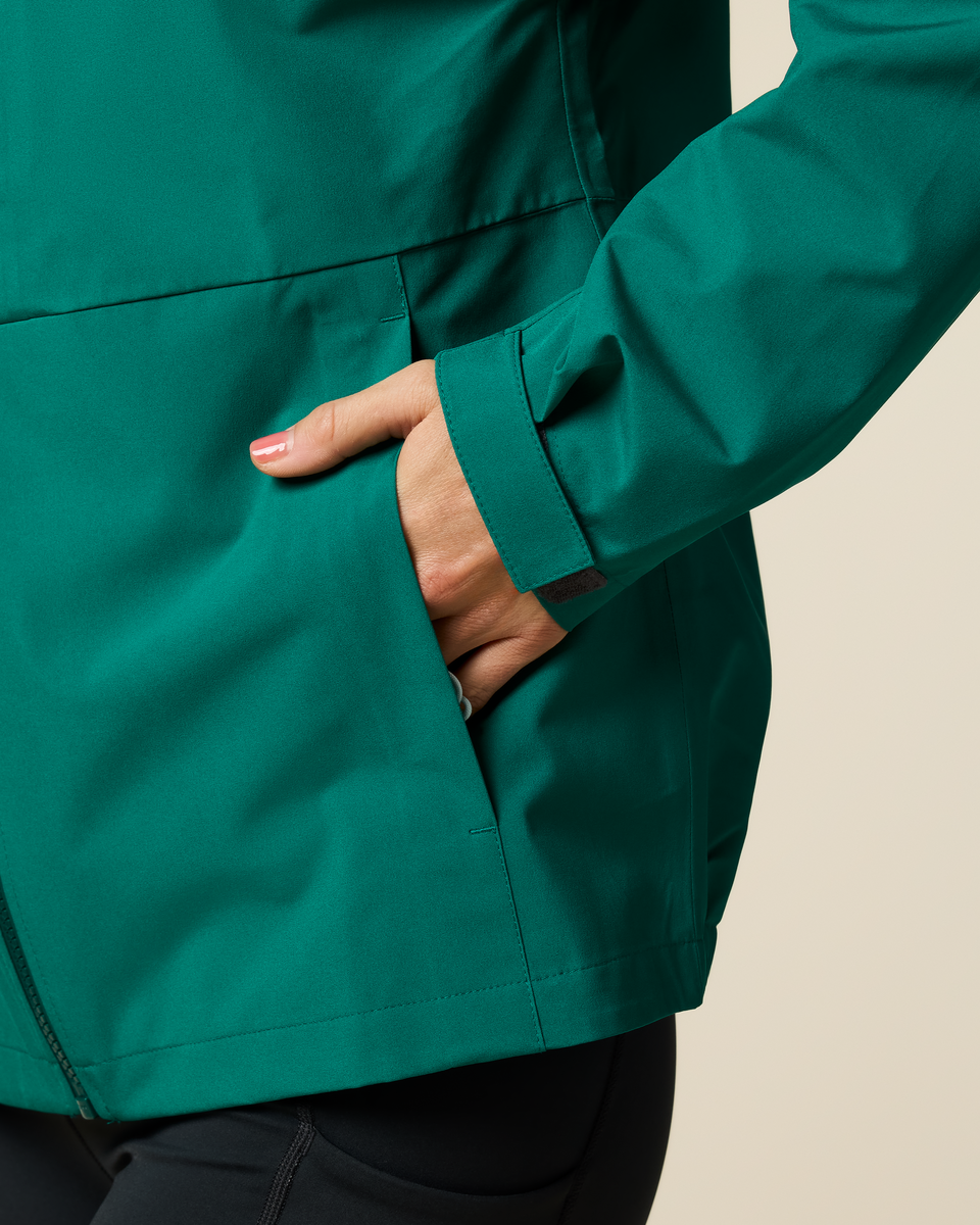 Cielo Rain Jacket - Women's - Malachite - US 6455
