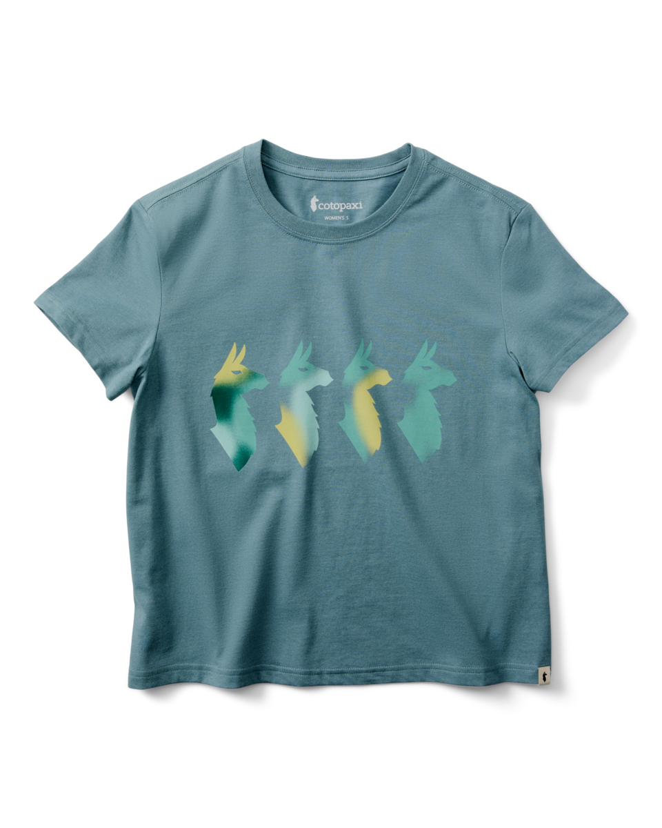 Cuatro Bitmap T-Shirt - Women's - Everglade - US 7810