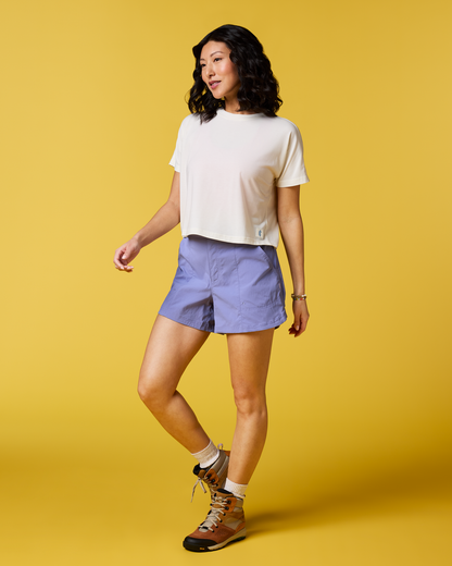 Empaca Boxy T-Shirt - Women's - Aster - US 3727