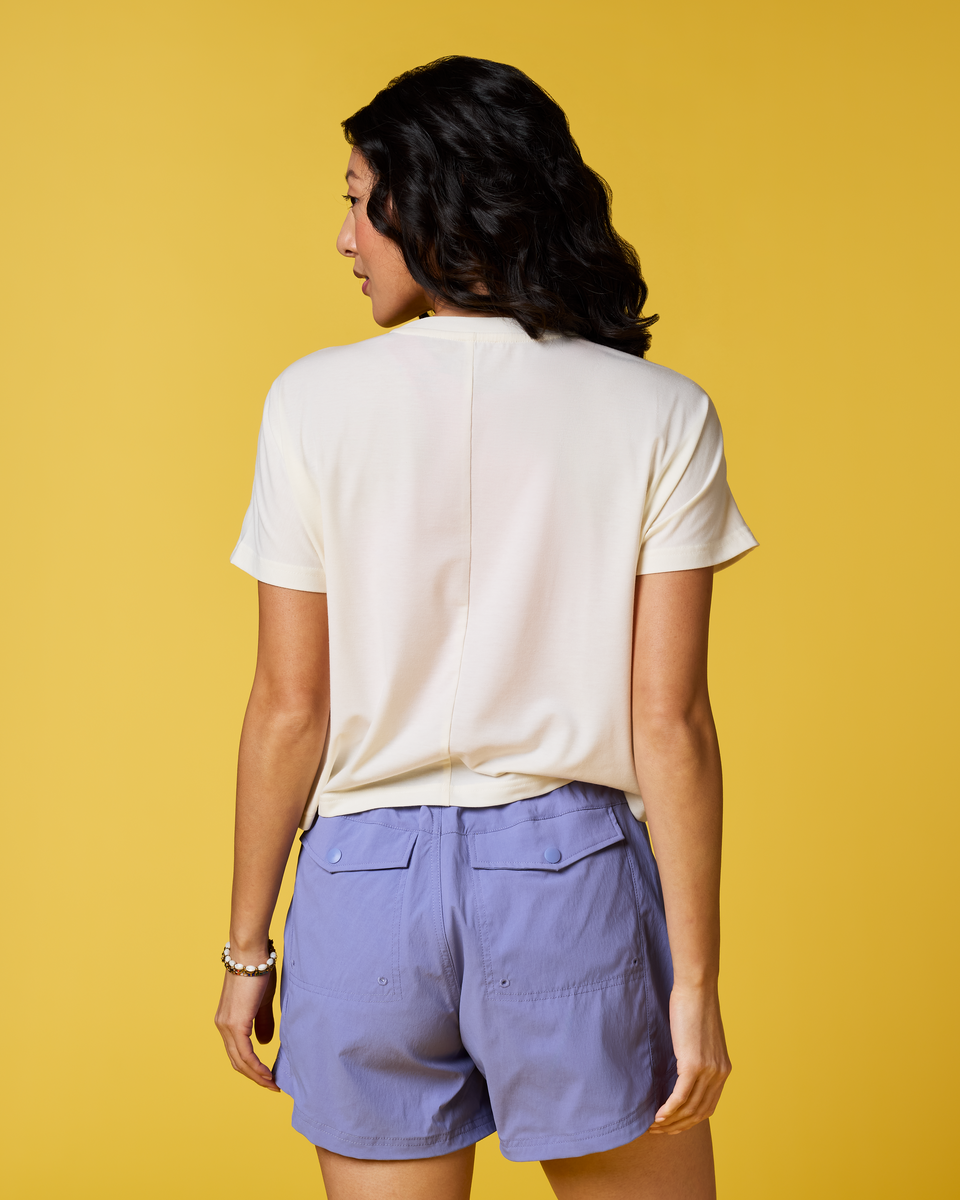 Empaca Boxy T-Shirt - Women's - Aster - US 3727