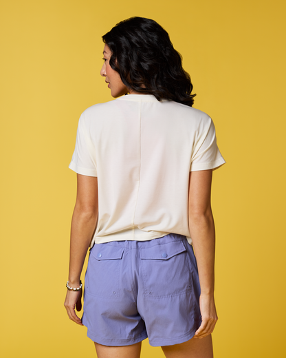 Empaca Boxy T-Shirt - Women's - Aster - US 3727