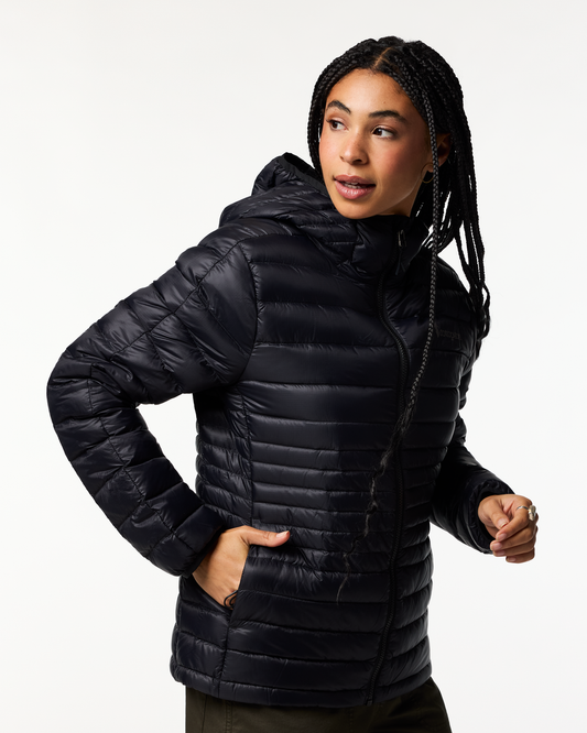 Fuego Down Hooded Jacket - Women's - Cotopaxi Black - US 6760