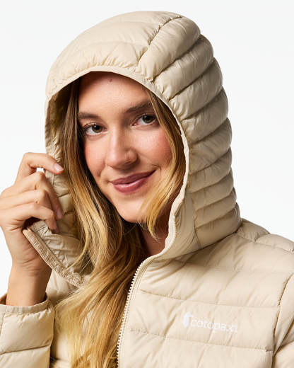 Fuego Down Hooded Jacket - Women's - Cotopaxi Cream - US 4955