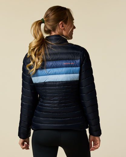 Fuego Down Jacket - Women's - Carbon Stripes - US 7010
