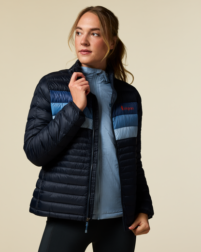 Fuego Down Jacket - Women's - Carbon Stripes - US 7010