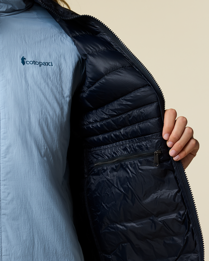 Fuego Down Jacket - Women's - Carbon Stripes - US 7010
