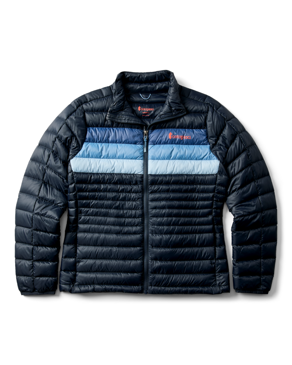 Fuego Down Jacket - Women's - Carbon Stripes - US 7010