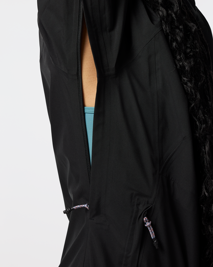 Impermeo 3L Hooded Shell Jacket - Women's - Cotopaxi Black - US 5949