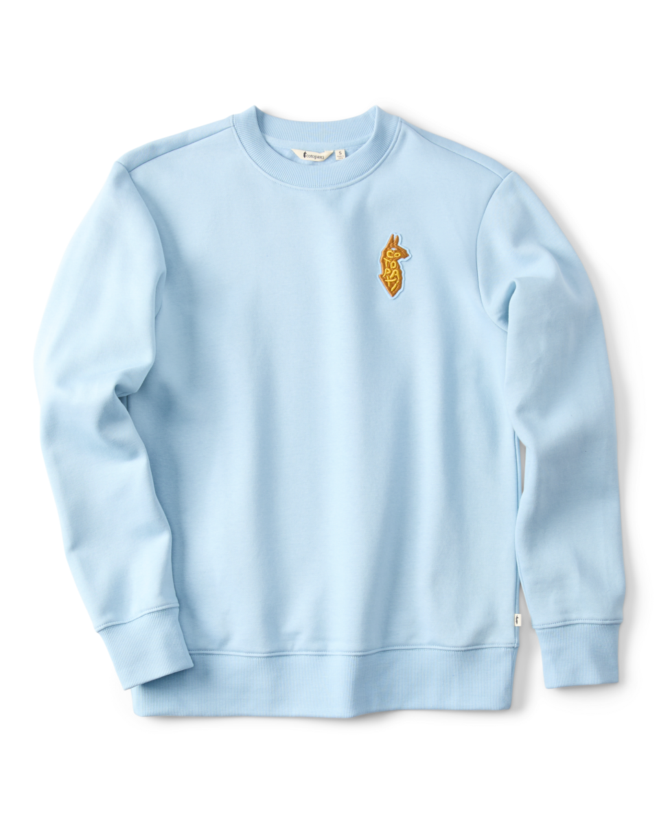 Lava Llama Crew Sweatshirt - Women's - Iceberg - US 9873