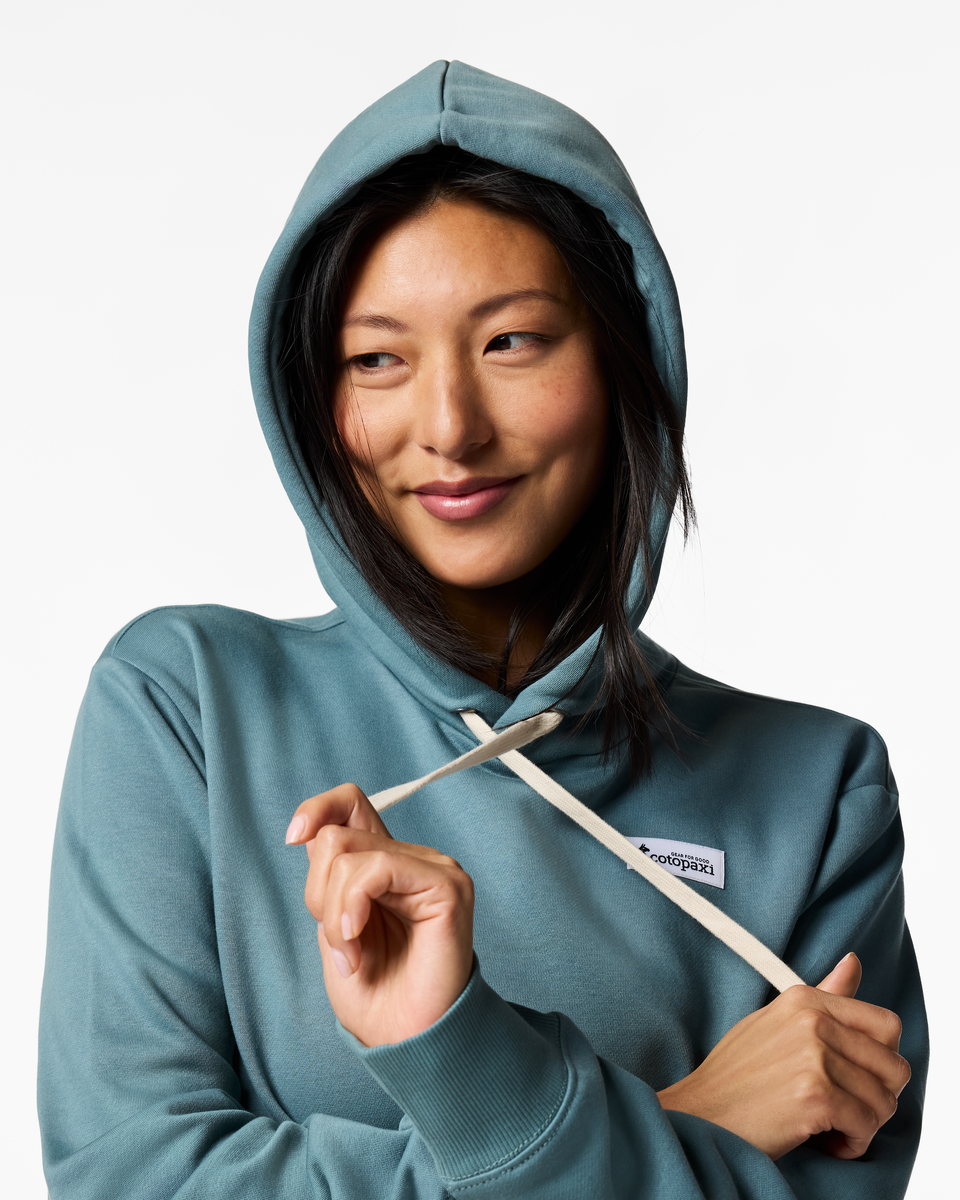 Llama Patch Pullover Hoodie - Women's - Everglade - US 4295