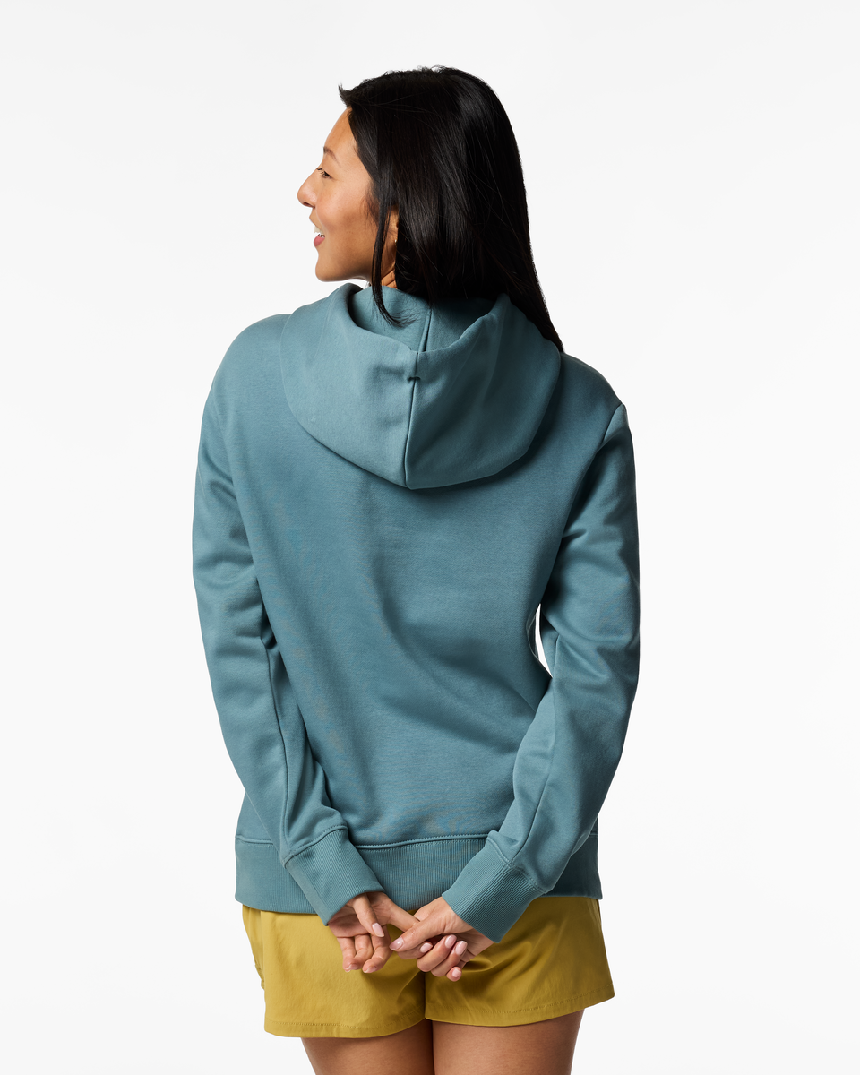 Llama Patch Pullover Hoodie - Women's - Everglade - US 4295