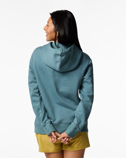Llama Patch Pullover Hoodie - Women's - Everglade - US 4295