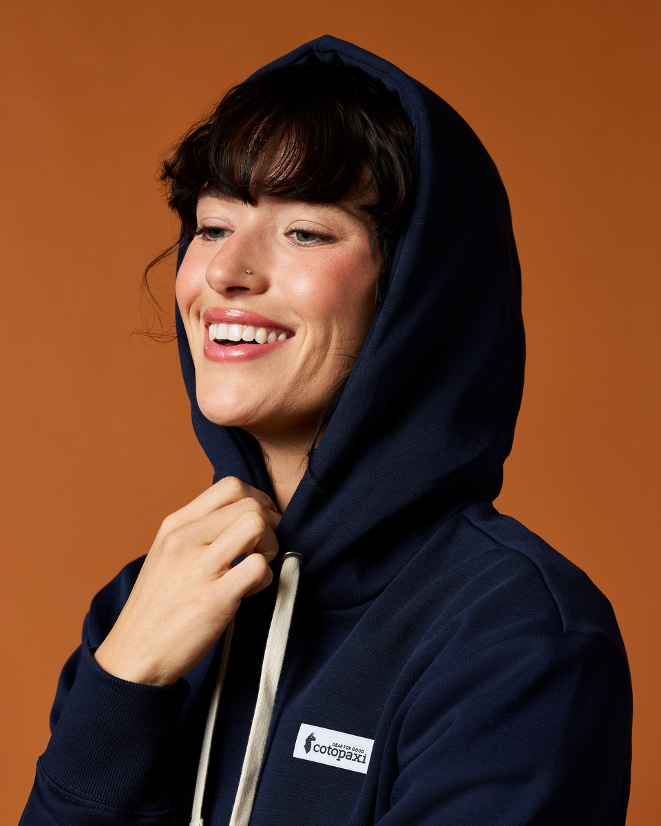 Llama Patch Pullover Hoodie - Women's - Maritime - US 2779