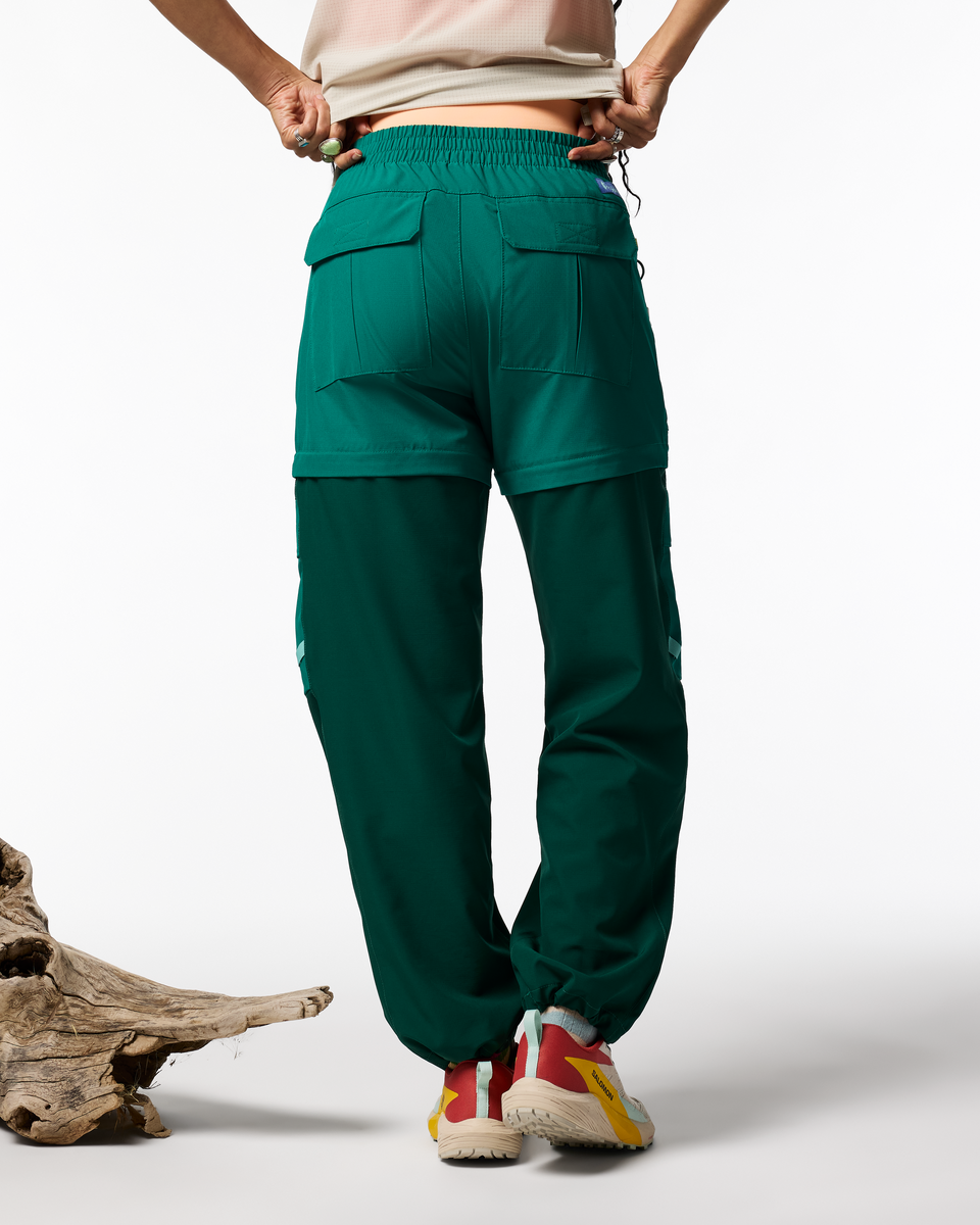 Losdos Zip-Off Pant - Women's - Malachite/Kale - US 6516