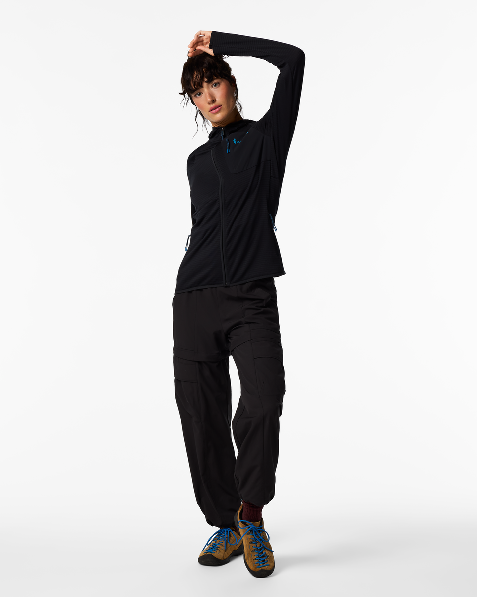 Otero Fleece Full-Zip Hooded Jacket - Women's - Cotopaxi Black - US 7347