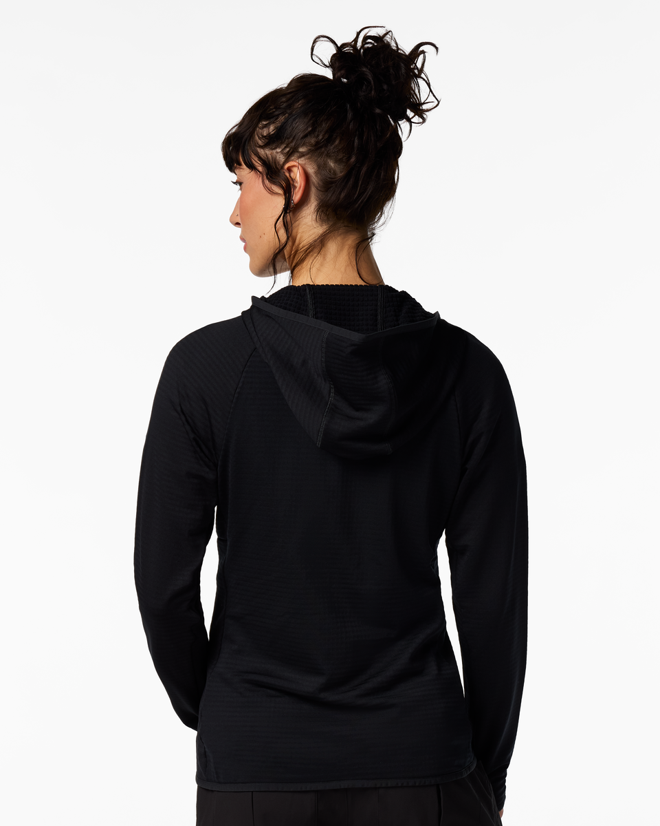 Otero Fleece Full-Zip Hooded Jacket - Women's - Cotopaxi Black - US 7347