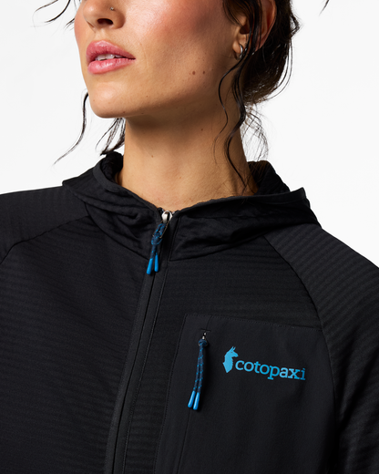 Otero Fleece Full-Zip Hooded Jacket - Women's - Cotopaxi Black - US 7347