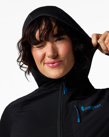 Otero Fleece Full-Zip Hooded Jacket - Women's - Cotopaxi Black - US 7347