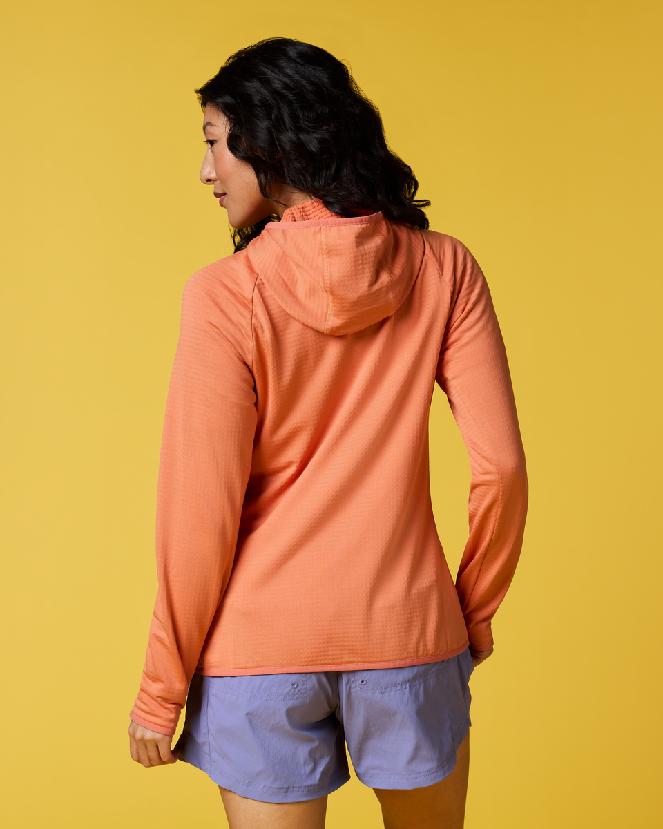 Otero Fleece Full-Zip Hooded Jacket - Women's - Grapefruit - US 3094