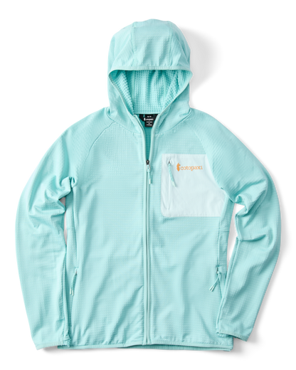 Otero Fleece Full-Zip Hooded Jacket - Women's - Tide Pool - US 4927