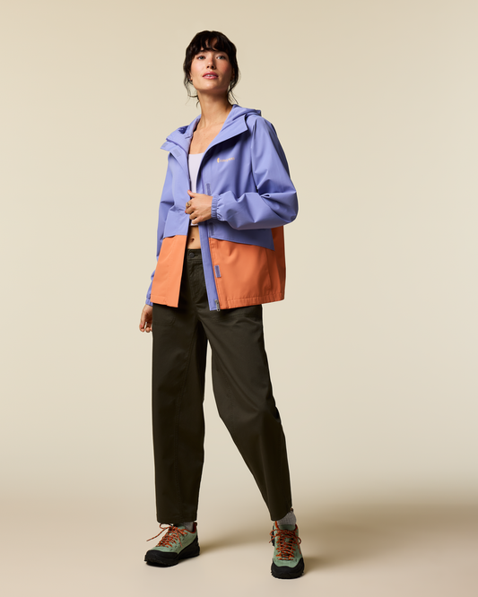 Rayu Rain Jacket - Women's - Aster/Grapefruit - US 8940