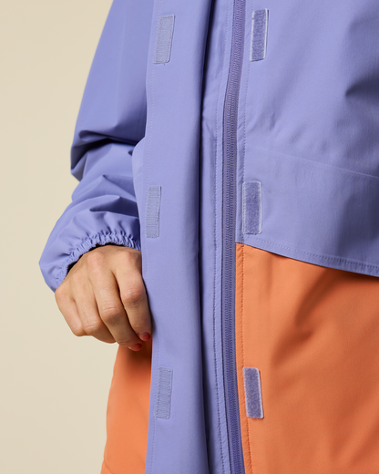 Rayu Rain Jacket - Women's - Aster/Grapefruit - US 8940