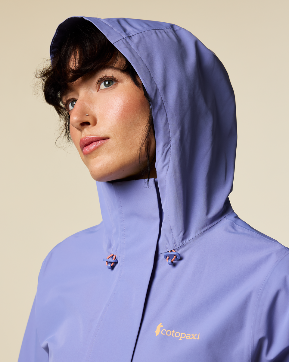 Rayu Rain Jacket - Women's - Aster/Grapefruit - US 8940