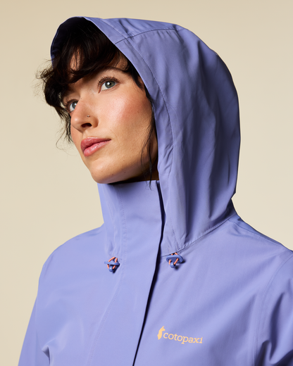 Rayu Rain Jacket - Women's - Aster/Grapefruit - US 8940