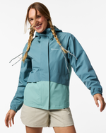 Rayu Rain Jacket - Women's - Everglade/Tide Pool - US 5794