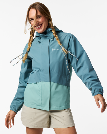 Rayu Rain Jacket - Women's - Everglade/Tide Pool - US 5794