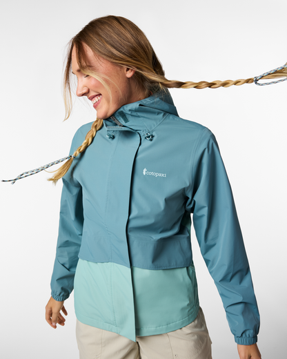 Rayu Rain Jacket - Women's - Everglade/Tide Pool - US 5794