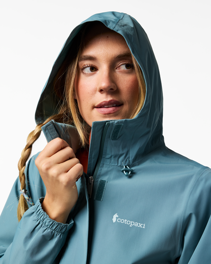 Rayu Rain Jacket - Women's - Everglade/Tide Pool - US 5794