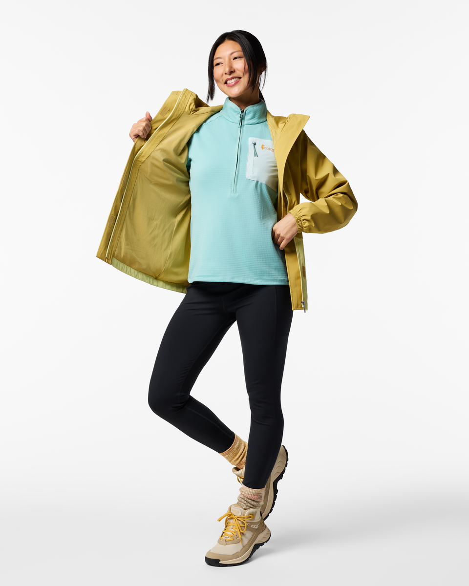 Rayu Rain Jacket - Women's - Husk/Honeydew - US 2751