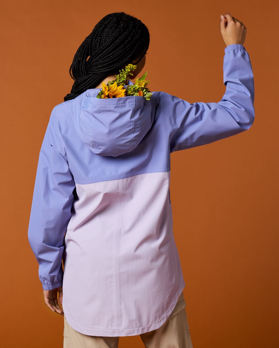 Rayu Rain Parka - Women's - Aster/Moonbeam - US 6271