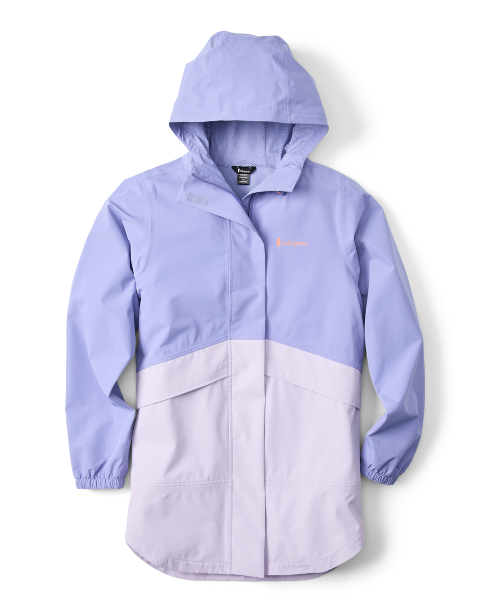 Rayu Rain Parka - Women's - Aster/Moonbeam - US 6271