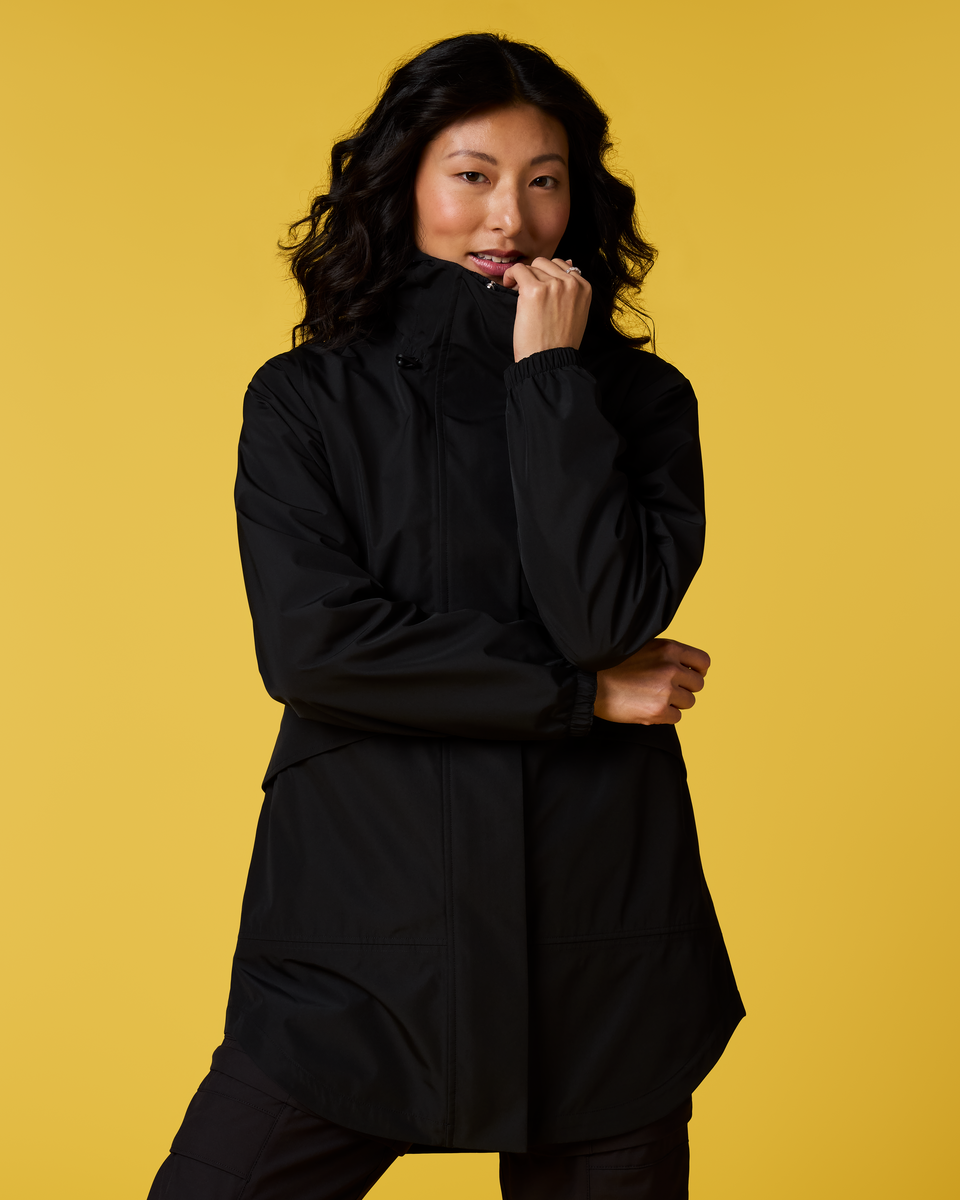 Rayu Rain Parka - Women's - Cotopaxi Black - US 3653