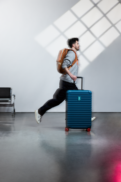 Coraza Suitcase - Medium Checked - Blue Spruce - US 6795