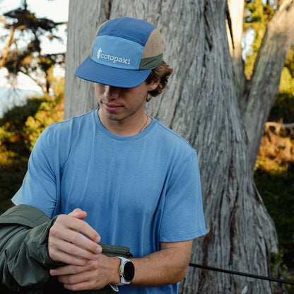 Cotopaxi Tech 5-Panel Hat - Black/Cinder - US 6644