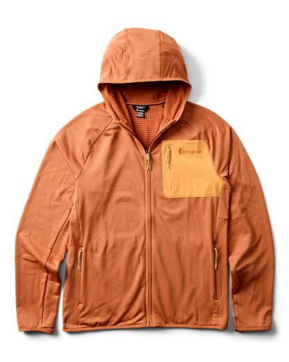 Otero Fleece Full-Zip Hooded Jacket - Men's - Whiskey - US 2443
