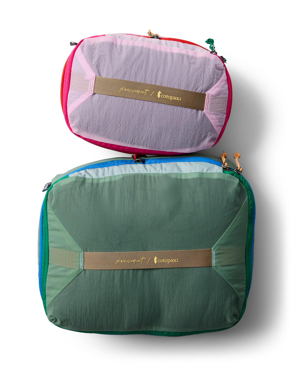 Cotopaxi X FP Movement Expandable Cubo Bundle - Powder Pink/Sterline Blue - US 7096