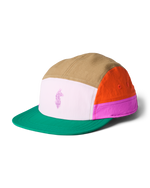 Cotopaxi X FP Movement Tech 5-Panel Hat - Powder Pink/Green Glow - US 2676