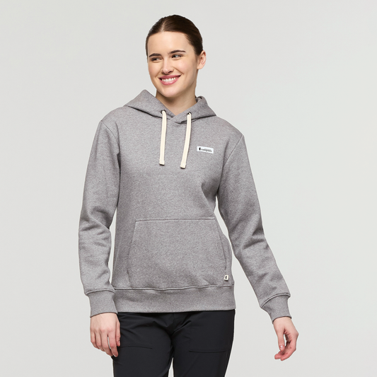 Llama Patch Pullover Hoodie - Women's - Heather Grey - US 9463