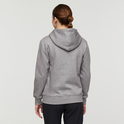 Llama Patch Pullover Hoodie - Women's - Heather Grey - US 9463