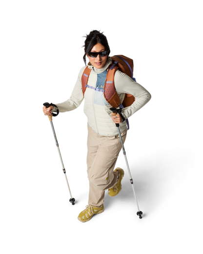 Acodo Hybrid Hooded Jacket - Women's - Chalk/Mineral - US 5545