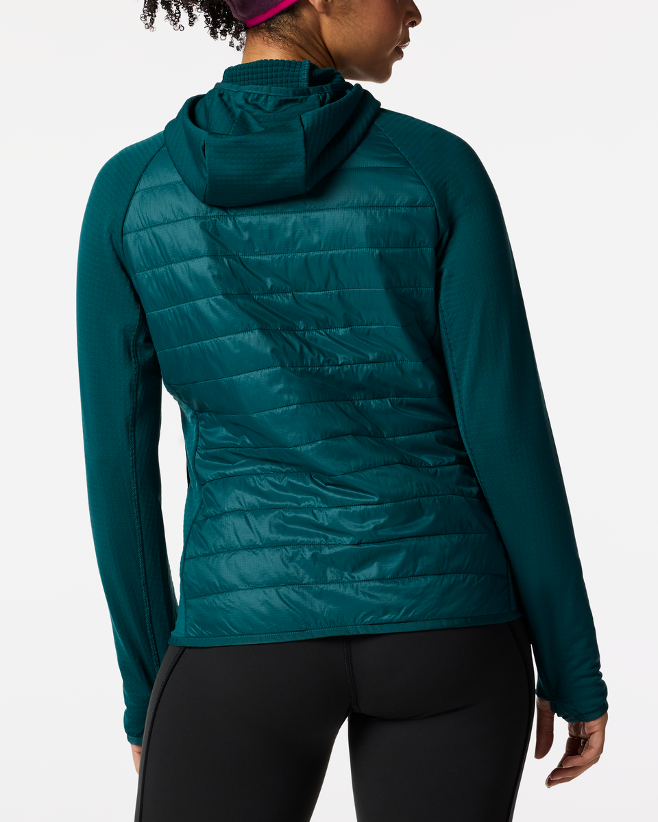 Acodo Hybrid Hooded Jacket - Women's - Deep Ocean - US 1854