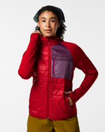 Acodo Hybrid Hooded Jacket - Women's - Spicy - US 5477