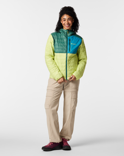 Acodo Insulated Hooded Jacket - Women's - Juniper/Firefly - US 4275