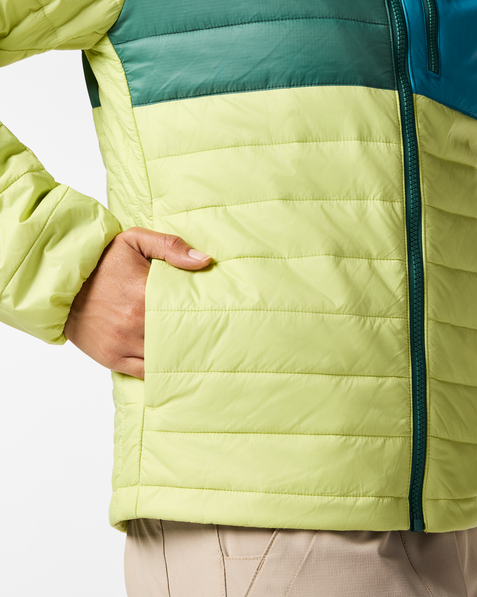 Acodo Insulated Hooded Jacket - Women's - Juniper/Firefly - US 4275