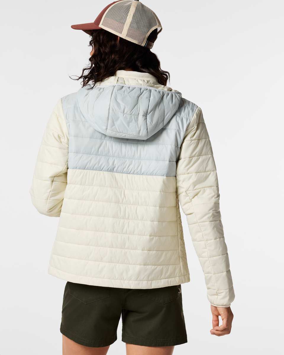 Acodo Insulated Hooded Jacket - Women's - Vapor/Chalk - US 4162